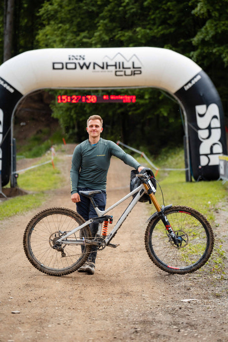 Luca Dransmann beim iXS Downhill Cup