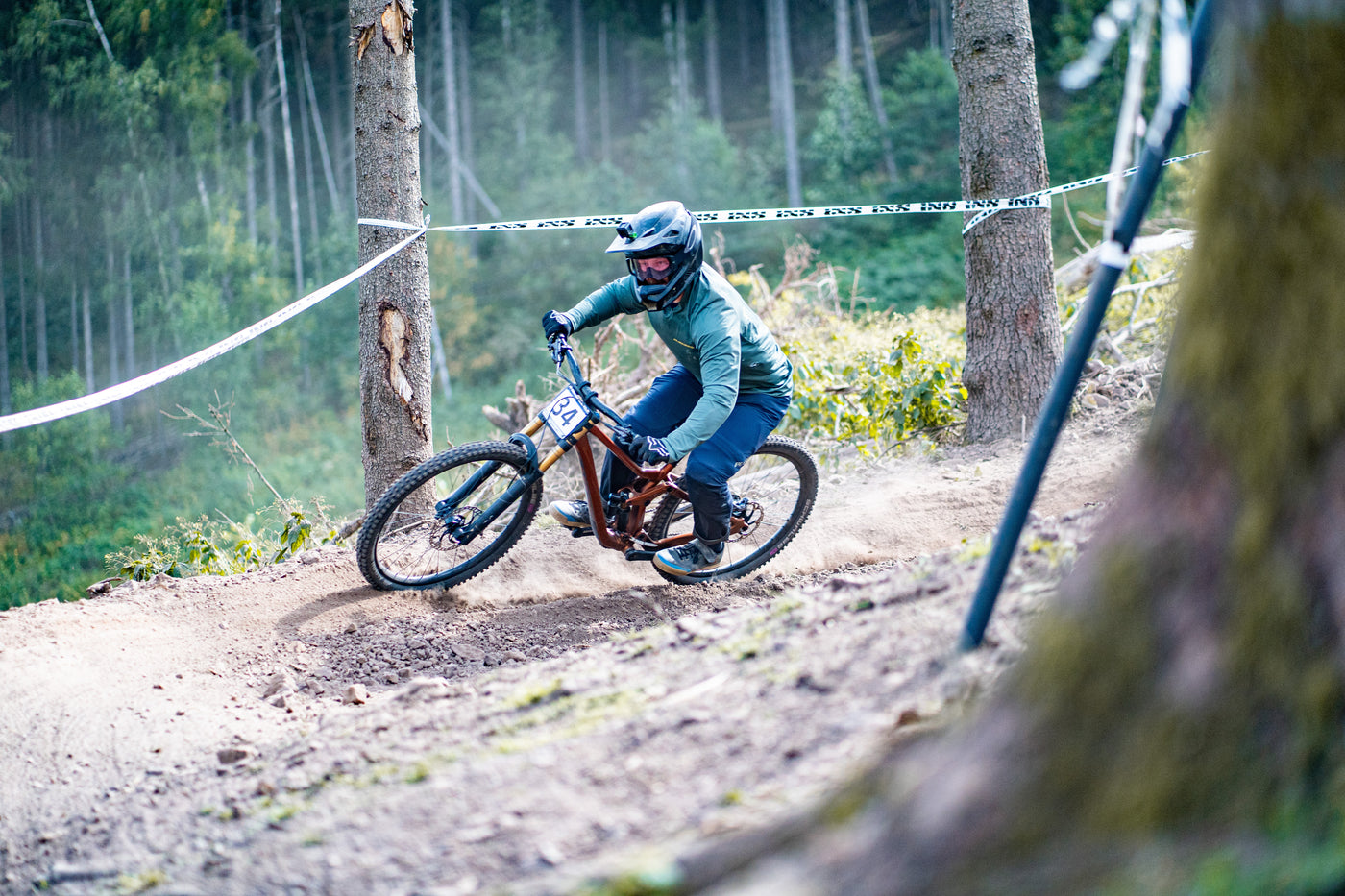 Luca Schmidt auf dem MTB