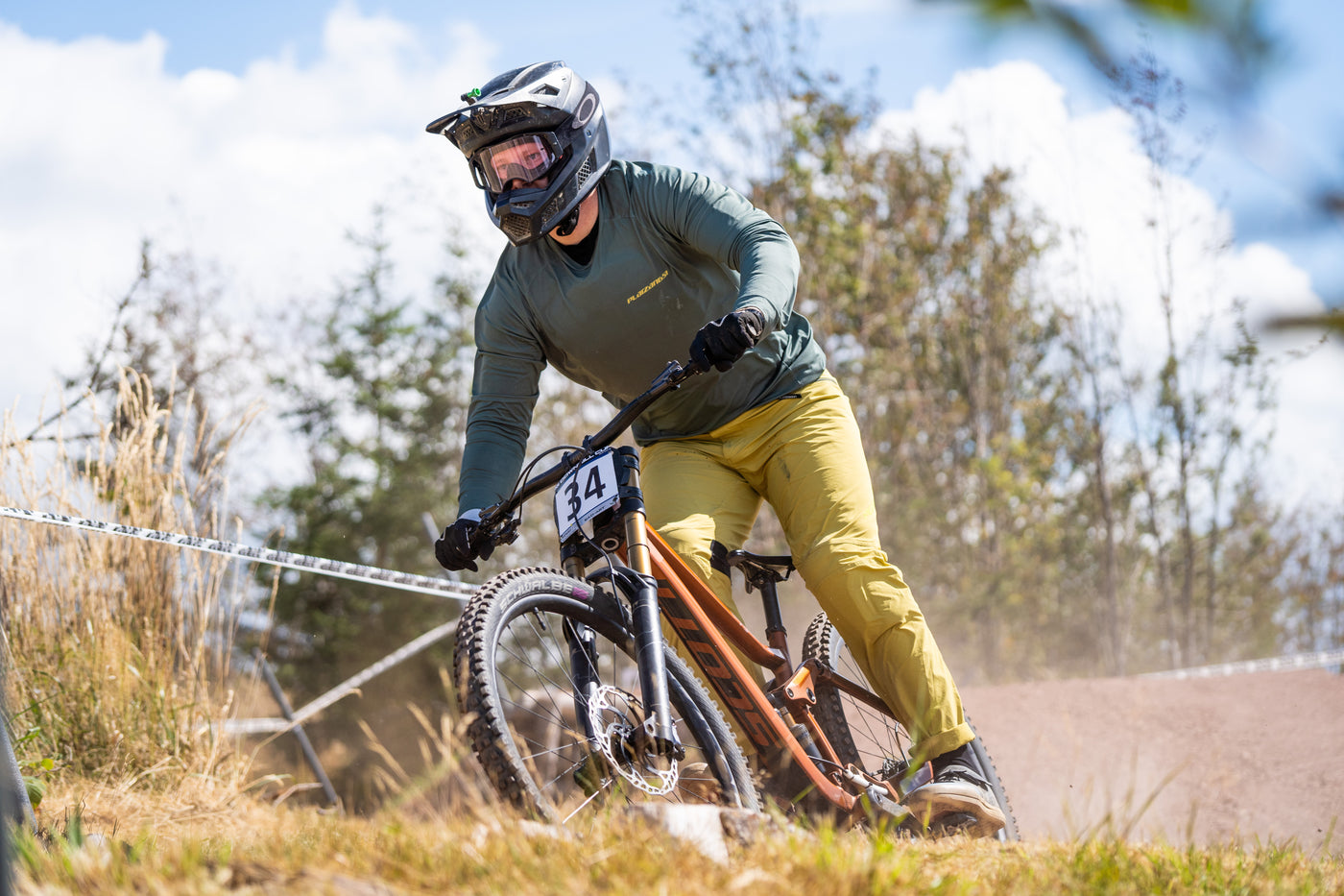 Luca Schmidt auf dem MTB