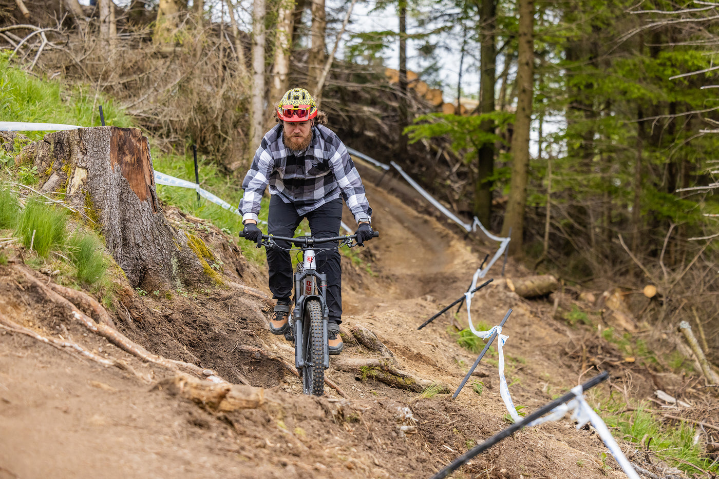 Marcel Barth auf MTB Trail