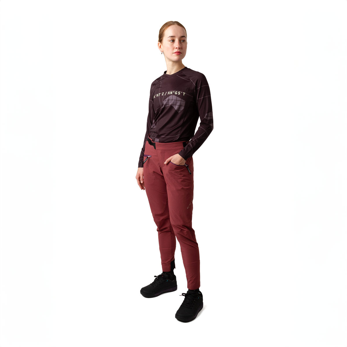 Platzangst CF Tight Pants Women - Plum 1