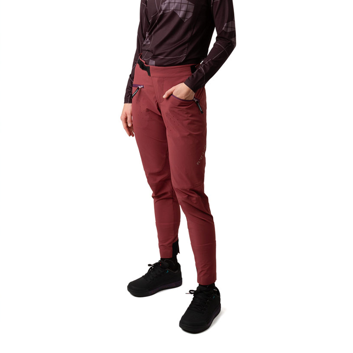 CF Tight Pants Women - Brick Red