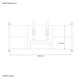 Front Roller 2.0 - schwarz