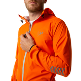 Platzangst Regenanzug für Commuter Orange Zipper