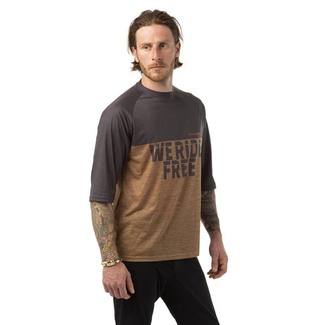 WRF - Jersey - Grau/Braun